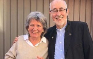 das Vorsitzende-Duo von TösterKultur e.V., Gudrun und Harry