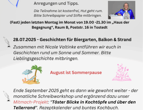 Schreibworkshop für Sommerliteratur